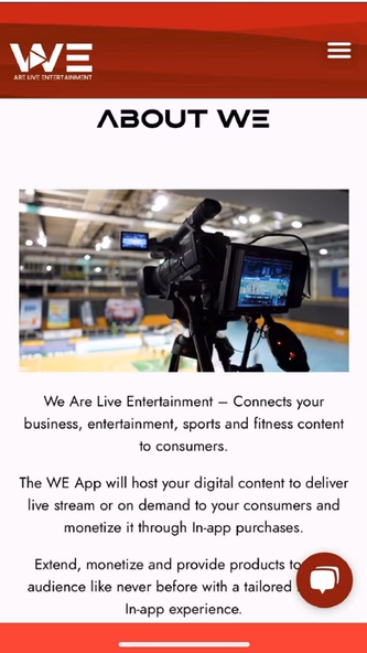 We Are Live Entertainment Screenshot 2 - AppWisp.com We Are Live Entertainment Screenshot 2 - AppWisp.com