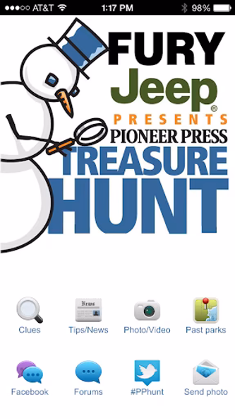 Pioneer Press Treasure Hunt Screenshot 1 - AppWisp.com Pioneer Press Treasure Hunt Screenshot 1 - AppWisp.com