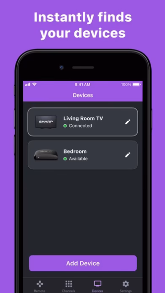 RoByte: Remote for Roku TV App Screenshot 3 - AppWisp.com RoByte: Remote for Roku TV App Screenshot 3 - AppWisp.com