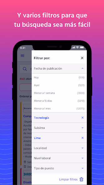 Bumeran: búsqueda de empleo Screenshot 4 - AppWisp.com Bumeran: búsqueda de empleo Screenshot 4 - AppWisp.com