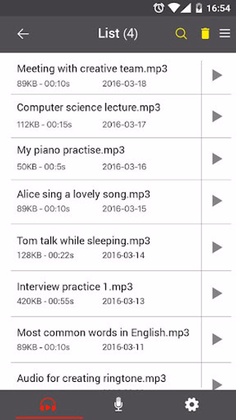 Voice Recorder Screenshot 3 - AppWisp.com Voice Recorder Screenshot 3 - AppWisp.com