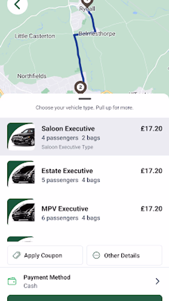 Premier Starline Taxis Screenshot 4 - AppWisp.com