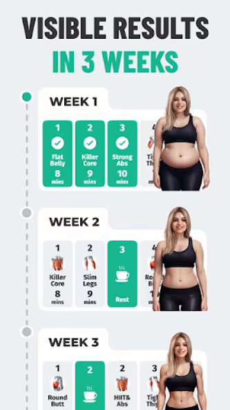7 Minute Workout ~Home LazyFit Screenshot 2 - AppWisp.com 7 Minute Workout ~Home LazyFit Screenshot 2 - AppWisp.com