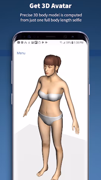 Nettelo - 3D body scanning and Screenshot 2 - AppWisp.com Nettelo - 3D body scanning and Screenshot 2 - AppWisp.com
