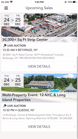 Maltz Auctions Screenshot 2 - AppWisp.com Maltz Auctions Screenshot 2 - AppWisp.com