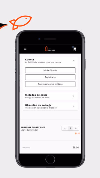 SushiRocket Screenshot 4 - AppWisp.com SushiRocket Screenshot 4 - AppWisp.com