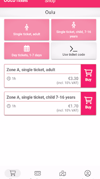 Oulu Tickets Screenshot 3 - AppWisp.com Oulu Tickets Screenshot 3 - AppWisp.com