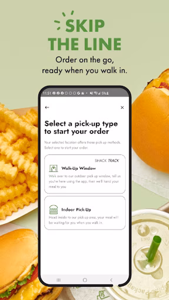 Shake Shack Screenshot 1 - AppWisp.com Shake Shack Screenshot 1 - AppWisp.com