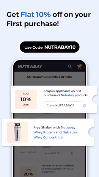 Nutrabay: Supplements Store Screenshot 3 - AppWisp.com Nutrabay: Supplements Store Screenshot 3 - AppWisp.com