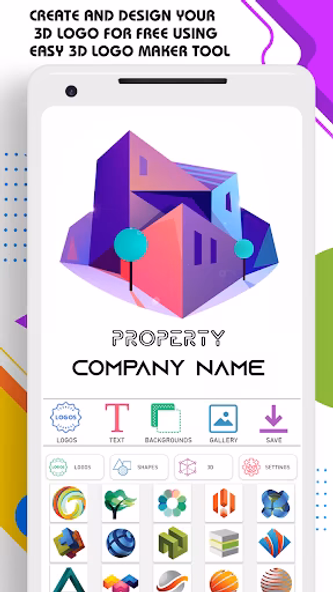 3D Logo Maker & Logo Creator Screenshot 2 - AppWisp.com 3D Logo Maker & Logo Creator Screenshot 2 - AppWisp.com