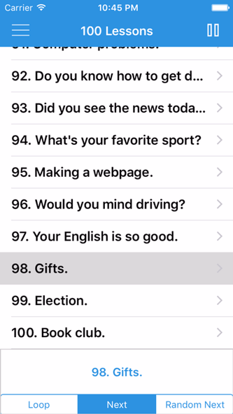 English Speaking for Beginners Screenshot 4 - AppWisp.com English Speaking for Beginners Screenshot 4 - AppWisp.com