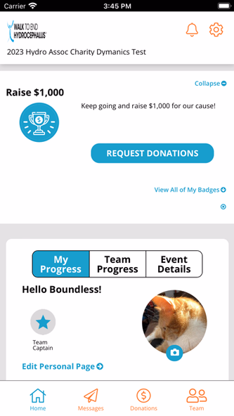 WALK to End Hydrocephalus Screenshot 2 - AppWisp.com WALK to End Hydrocephalus Screenshot 2 - AppWisp.com