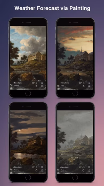 Art Weather - Live Wallpaper Screenshot 4 - AppWisp.com Art Weather - Live Wallpaper Screenshot 4 - AppWisp.com