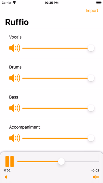 AI Backing Track Maker: Ruffio Screenshot 1 - AppWisp.com AI Backing Track Maker: Ruffio Screenshot 1 - AppWisp.com