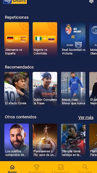 Tigo Sports Honduras TV Screenshot 3 - AppWisp.com Tigo Sports Honduras TV Screenshot 3 - AppWisp.com