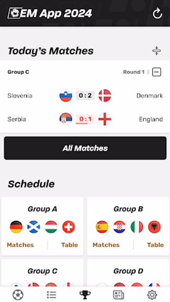 European Championship App 2024 Screenshot 1 - AppWisp.com European Championship App 2024 Screenshot 1 - AppWisp.com