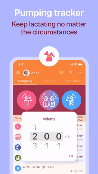 Breastfeeding Newborn tracker Screenshot 2 - AppWisp.com Breastfeeding Newborn tracker Screenshot 2 - AppWisp.com