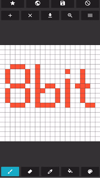 8bit Painter - Pixel Painter Screenshot 1 - AppWisp.com 8bit Painter - Pixel Painter Screenshot 1 - AppWisp.com
