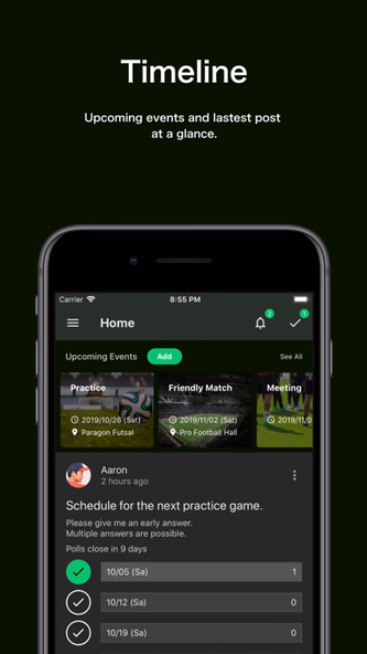 TeamHub - Manage Sports Teams Screenshot 4 - AppWisp.com TeamHub - Manage Sports Teams Screenshot 4 - AppWisp.com