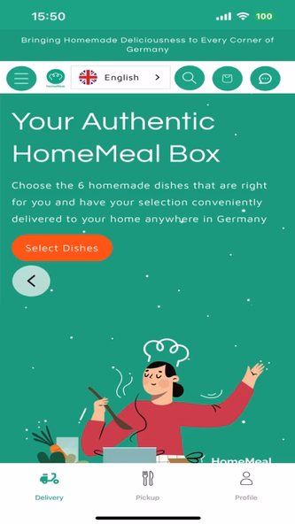 HomeMeal Screenshot 1 - AppWisp.com HomeMeal Screenshot 1 - AppWisp.com