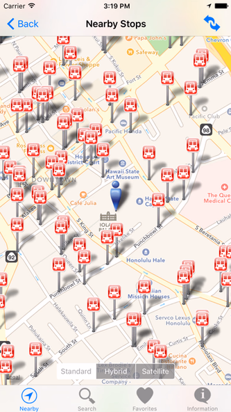 DaBus2 - The Oahu Bus App Screenshot 2 - AppWisp.com DaBus2 - The Oahu Bus App Screenshot 2 - AppWisp.com