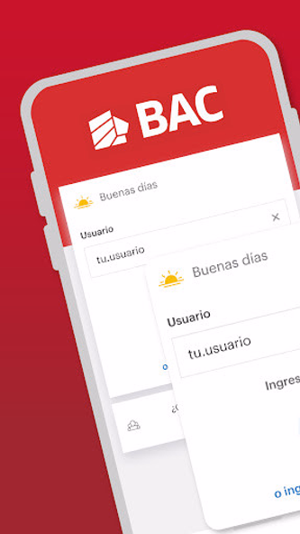 Banca Móvil BAC Screenshot 2 - AppWisp.com Banca Móvil BAC Screenshot 2 - AppWisp.com