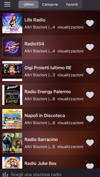 Radio Italiane - Listen Radio Screenshot 1 - AppWisp.com Radio Italiane - Listen Radio Screenshot 1 - AppWisp.com