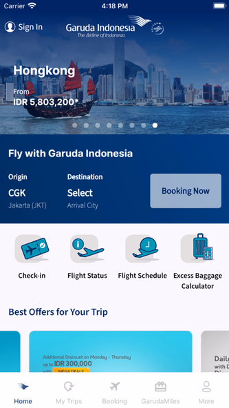 FlyGaruda Screenshot 1 - AppWisp.com FlyGaruda Screenshot 1 - AppWisp.com