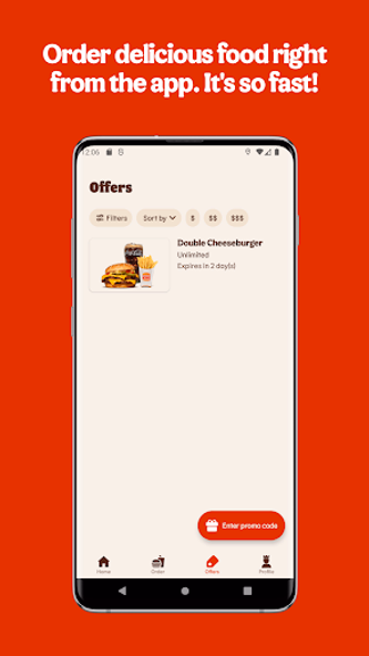 Burger King Albania Screenshot 2 - AppWisp.com Burger King Albania Screenshot 2 - AppWisp.com