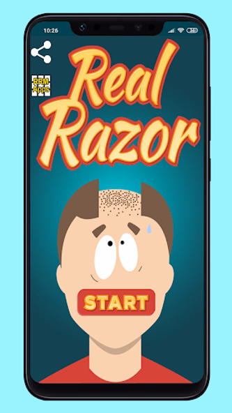 Razor Prank (Hair Trimmer Joke Screenshot 1 - AppWisp.com Razor Prank (Hair Trimmer Joke Screenshot 1 - AppWisp.com