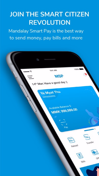 Mandalay Smart Pay Screenshot 1 - AppWisp.com Mandalay Smart Pay Screenshot 1 - AppWisp.com