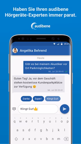 Die offizielle audibene App Screenshot 1 - AppWisp.com Die offizielle audibene App Screenshot 1 - AppWisp.com