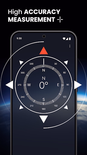 Compass: Accurate Compass Screenshot 4 - AppWisp.com Compass: Accurate Compass Screenshot 4 - AppWisp.com