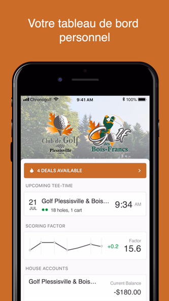 Golf Plessisville & BoisFrancs Screenshot 2 - AppWisp.com