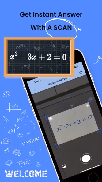 Answer AI: The Math Solver App Screenshot 1 - AppWisp.com Answer AI: The Math Solver App Screenshot 1 - AppWisp.com
