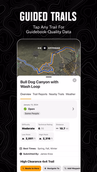 onX Offroad: Trail Maps & GPS Screenshot 4 - AppWisp.com onX Offroad: Trail Maps & GPS Screenshot 4 - AppWisp.com