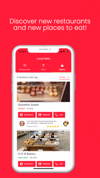 Local Keto Screenshot 2 - AppWisp.com Local Keto Screenshot 2 - AppWisp.com
