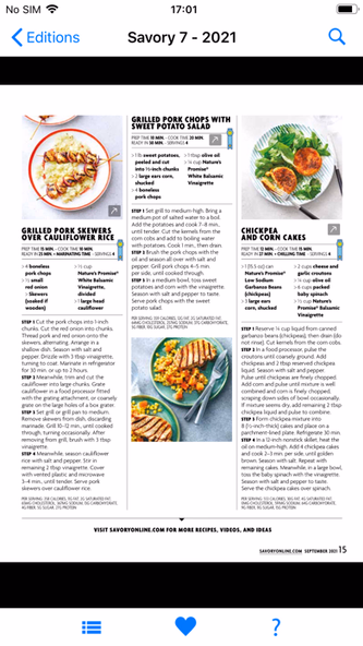 Savory Magazine by Stop & Shop Screenshot 3 - AppWisp.com Savory Magazine by Stop & Shop Screenshot 3 - AppWisp.com
