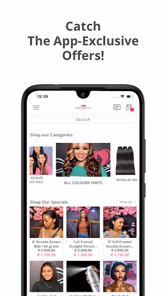 Sarhap Hair Line Screenshot 1 - AppWisp.com Sarhap Hair Line Screenshot 1 - AppWisp.com