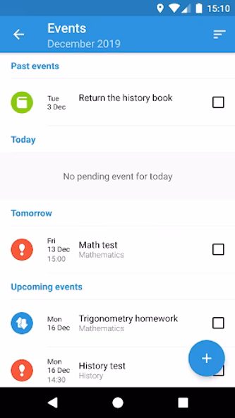 Student Calendar - Timetable Screenshot 4 - AppWisp.com Student Calendar - Timetable Screenshot 4 - AppWisp.com