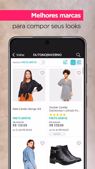 Zattini: Comprar Roupas Online Screenshot 3 - AppWisp.com Zattini: Comprar Roupas Online Screenshot 3 - AppWisp.com
