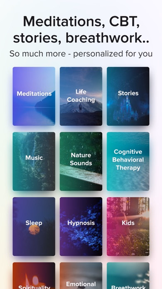 Aura: Meditation & Sleep, CBT Screenshot 3 - AppWisp.com Aura: Meditation & Sleep, CBT Screenshot 3 - AppWisp.com