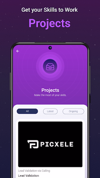 Picxele: Perform Tasks & Earn Screenshot 3 - AppWisp.com Picxele: Perform Tasks & Earn Screenshot 3 - AppWisp.com