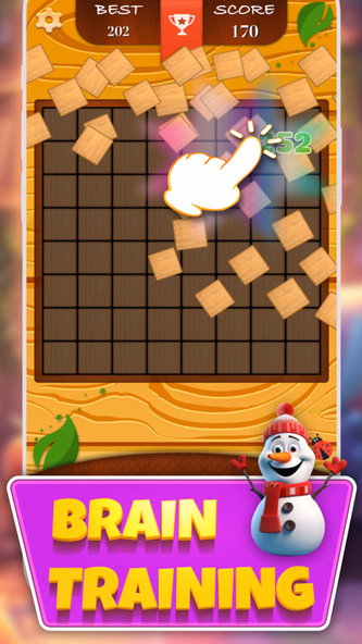 Wood Block : Fun Wooden Puzzle Screenshot 3 - AppWisp.com Wood Block : Fun Wooden Puzzle Screenshot 3 - AppWisp.com