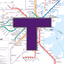 MBTA Boston T Transit Map - AppWisp.com