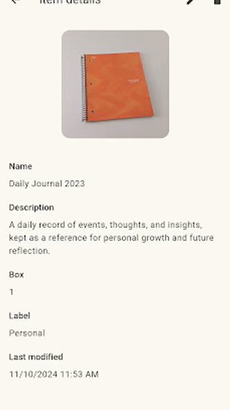 InsideBox — Track Stored Items Screenshot 4 - AppWisp.com InsideBox — Track Stored Items Screenshot 4 - AppWisp.com