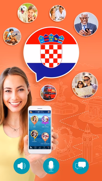 Learn Croatian – Mondly Screenshot 1 - AppWisp.com Learn Croatian – Mondly Screenshot 1 - AppWisp.com