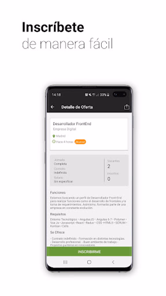 Infoempleo - Trabajo y empleo Screenshot 3 - AppWisp.com Infoempleo - Trabajo y empleo Screenshot 3 - AppWisp.com