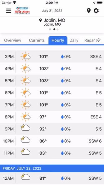Weather KSN16 KODE12 Screenshot 4 - AppWisp.com Weather KSN16 KODE12 Screenshot 4 - AppWisp.com