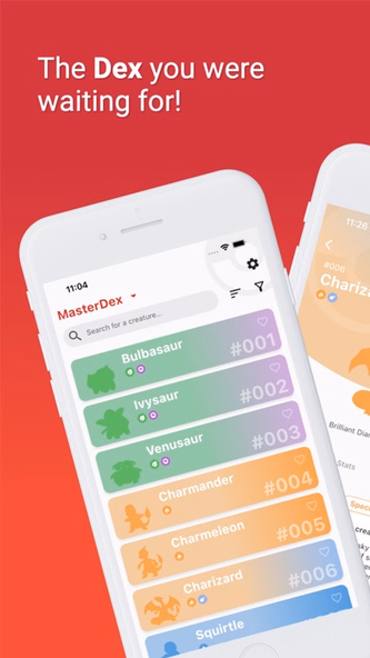 MasterDex - complete pokedex Screenshot 1 - AppWisp.com